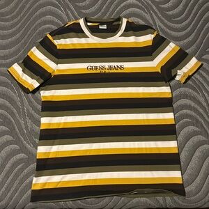 Guess jeans striped shirt